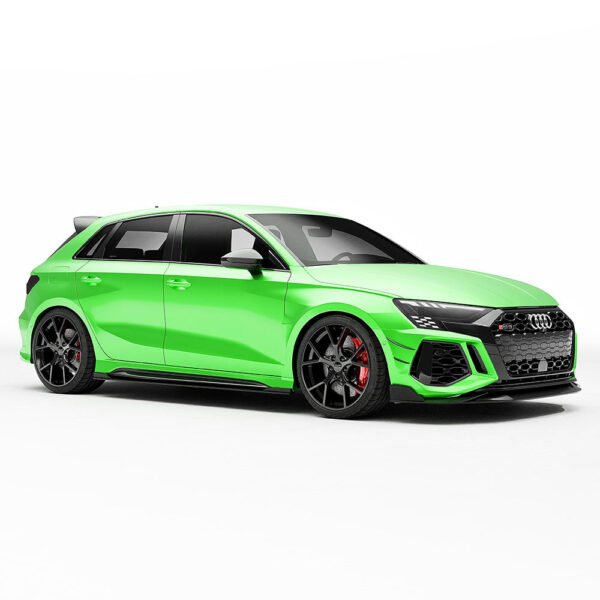 AUDI RS3 8Y 2022-2024 CARBON FIBRE FRONT BUMPER CANARDS - CT DESIGN - Image 9
