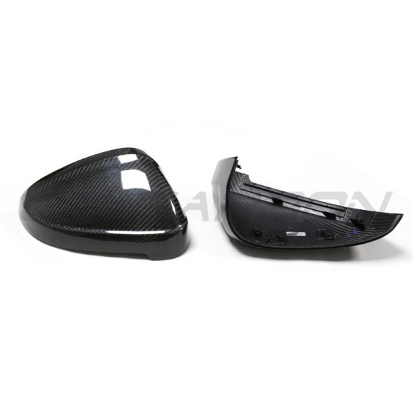 AUDI A4/S4/RS4/A5/S5/RS5 B9 2016-2025 PRE-PREG CARBON FIBRE MIRRORS - WITHOUT LANE ASSIST - Image 7