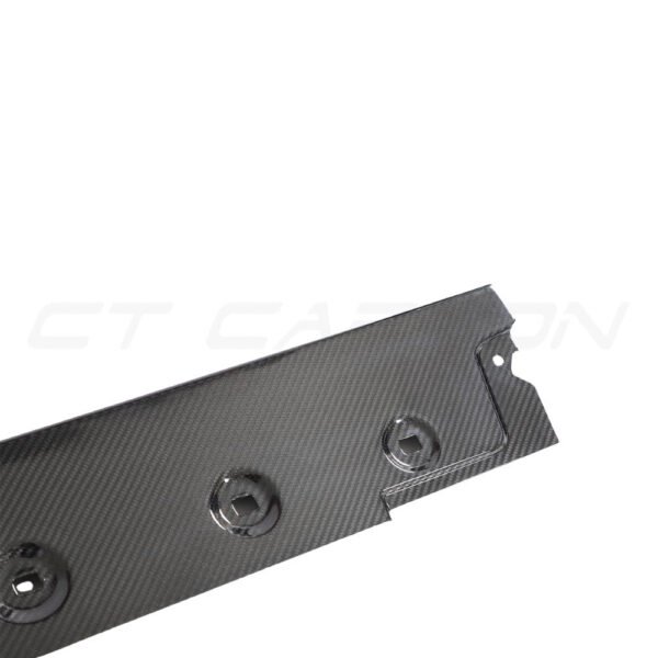 PORSCHE 911 992 TURBO S CARBON FIBRE SIDE SKIRTS - CT DESIGN - Image 5