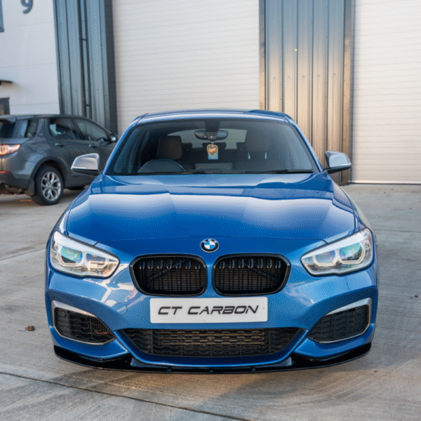BMW F20/F21 1 SERIES LCI GLOSS BLACK SPLITTER - V2 - Image 4