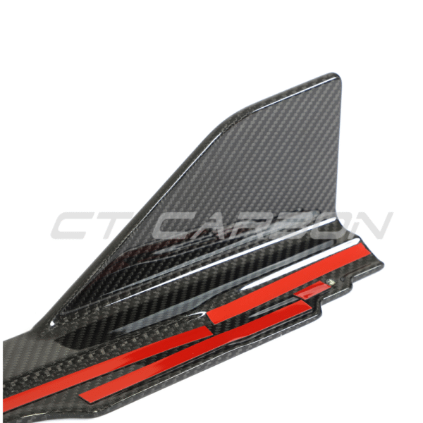 VW GOLF MK8 R CARBON FIBRE SIDE SKIRTS - CT DESIGN - Image 5