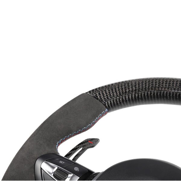 BMW FXX CARBON FIBRE / ALCANTARA CUSTOM STEERING WHEEL - Image 7