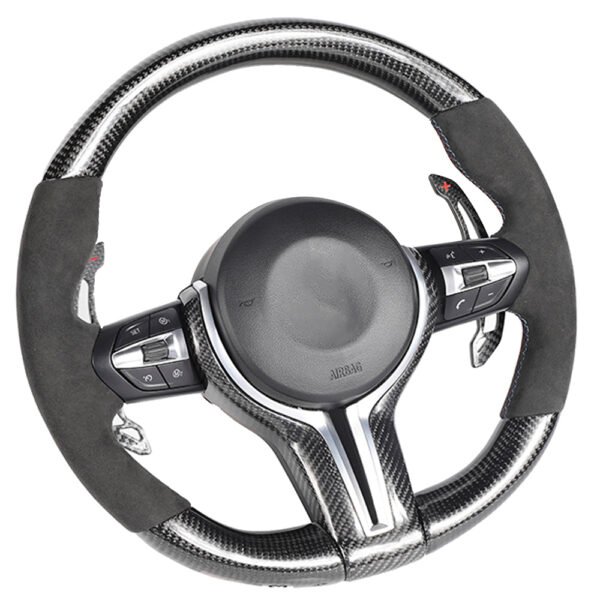 BMW FXX CARBON FIBRE / ALCANTARA CUSTOM STEERING WHEEL - Image 2
