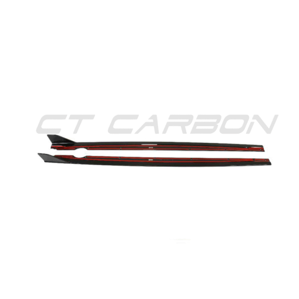 VW GOLF MK8 R CARBON FIBRE SIDE SKIRTS - CT DESIGN - Image 10