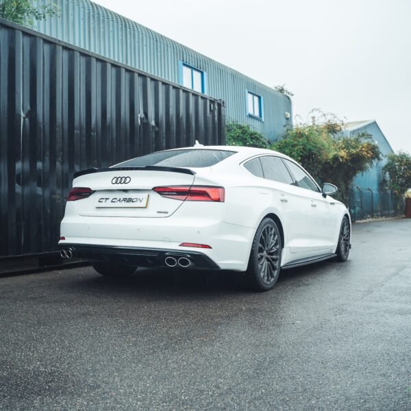 AUDI A5/S5 B9 2016-2019 GLOSS BLACK DIFFUSER - Image 2
