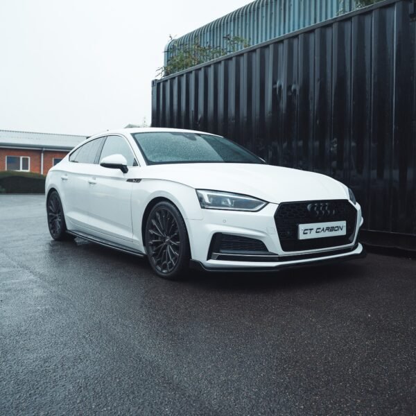 AUDI A5/S5 B9 2016-2019 GLOSS BLACK SPLITTER - Image 2