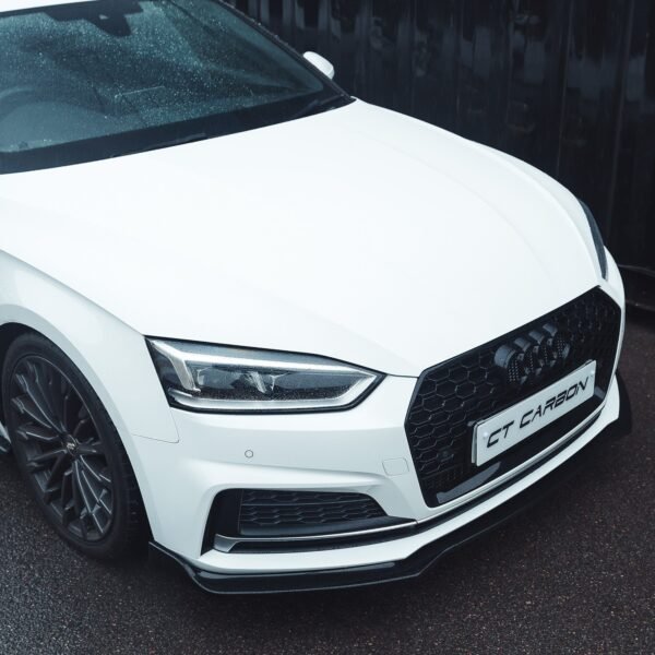 AUDI A5/S5 B9 2016-2019 GLOSS BLACK SPLITTER - Image 5