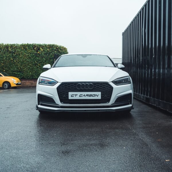 AUDI A5/S5 B9 2016-2019 GLOSS BLACK SPLITTER - Image 3
