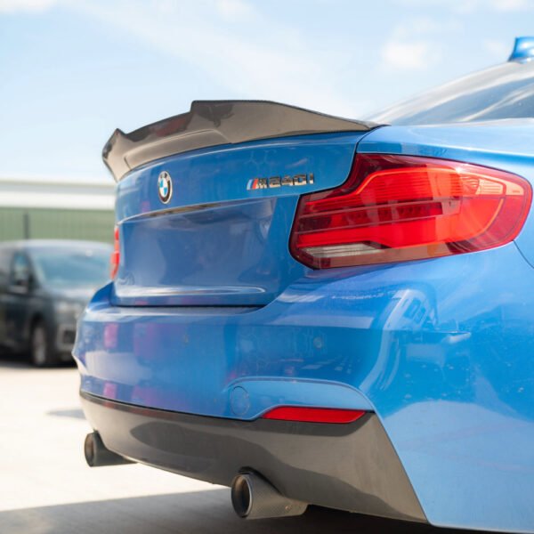 BMW M2 / M2C F87 & F22 2 SERIES CARBON FIBRE DUCKTAIL SPOILER - PS STYLE - Image 2
