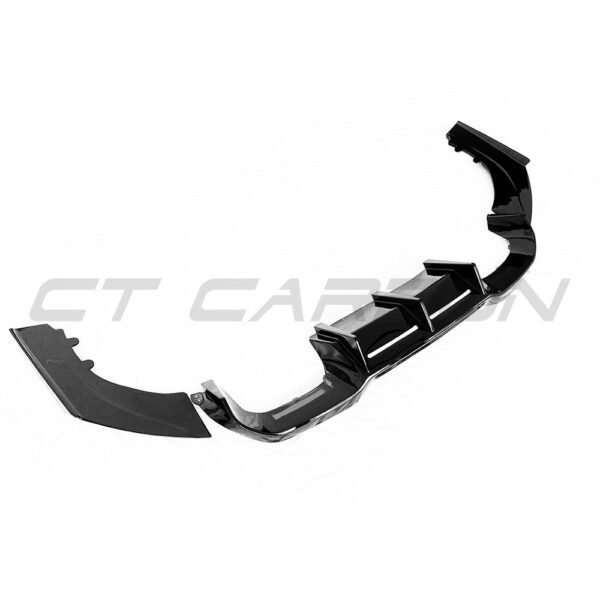 BMW F87 M2/M2C GLOSS BLACK REAR DIFFUSER - Image 2