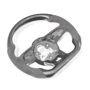 AUDI B9 & 8V 2016-2024 CARBON FIBRE / ALCANTARA FLAT BOTTOM CUSTOM STEERING WHEEL