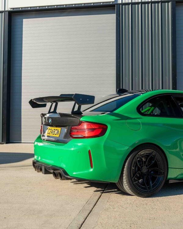 BMW F87 M2/M2C & F22 2 SERIES CARBON FIBRE SWAN NECK WING - CT DESIGN - Image 9