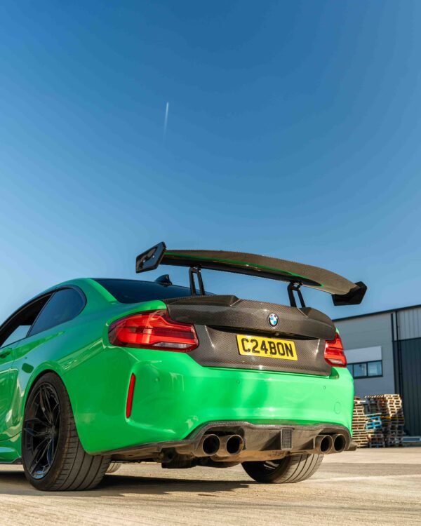 BMW F87 M2/M2C & F22 2 SERIES CARBON FIBRE SWAN NECK WING - CT DESIGN - Image 4