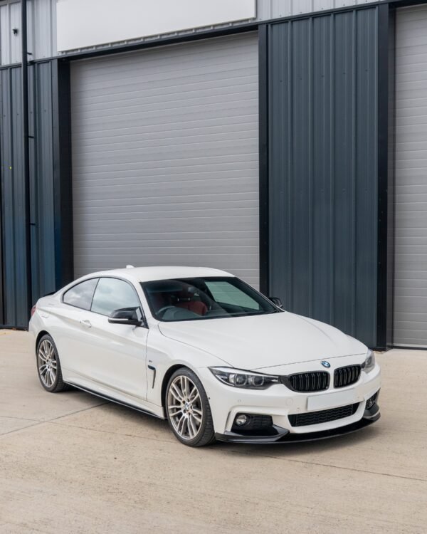 BMW 4 SERIES F32/F33/F36 GLOSS BLACK SIDE SKIRTS - MP STYLE - BLAK BY CT CARBON - Image 4