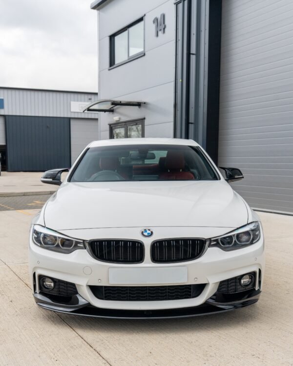 BMW 4 SERIES F32/F33/F36 GLOSS BLACK SPLITTER - MP STYLE - BLAK BY CT CARBON - Image 3