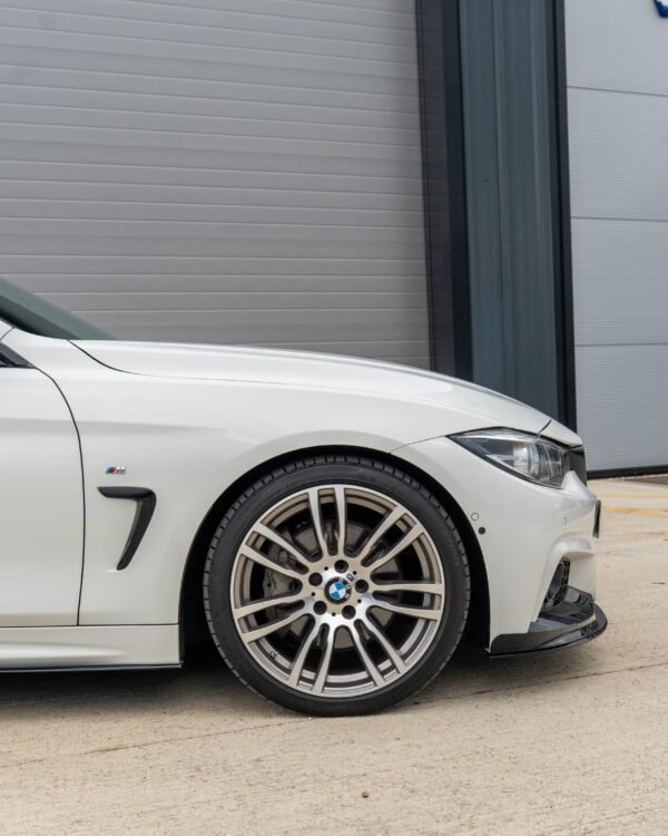 BMW 4 SERIES F32/F33/F36 GLOSS BLACK SPLITTER - MP STYLE - BLAK BY CT CARBON - Image 6
