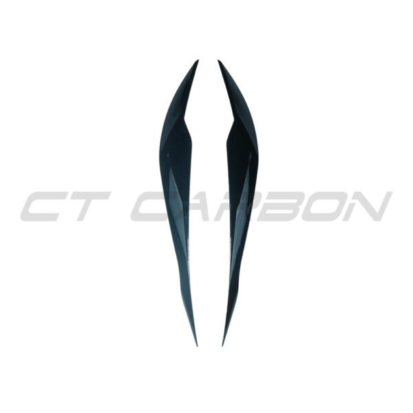 BMW 3 SERIES F30/F31 GLOSS BLACK HEADLIGHT EYEBROWS/EYELIDS - Image 3