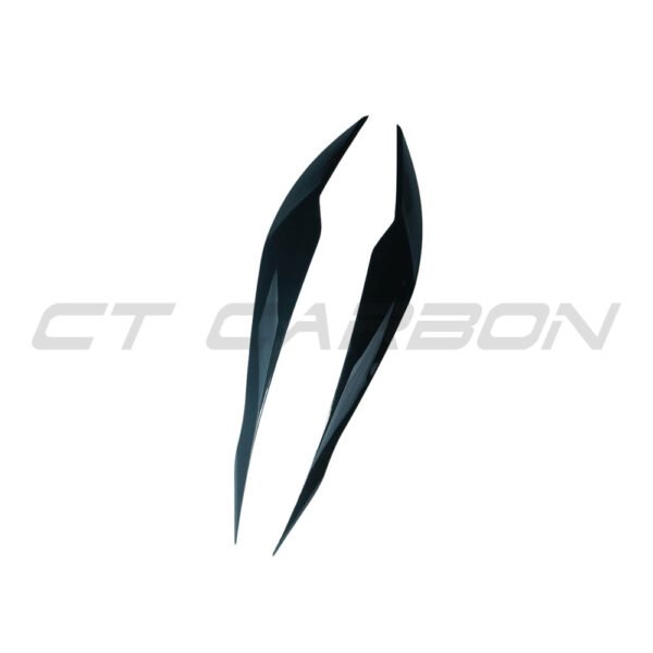 BMW 3 SERIES F30/F31 GLOSS BLACK HEADLIGHT EYEBROWS/EYELIDS - Image 4