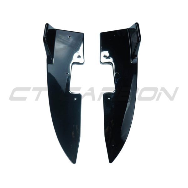 BMW 4 SERIES G22/G23 2020+ GLOSS BLACK REAR BUMPER CORNERS - Image 2