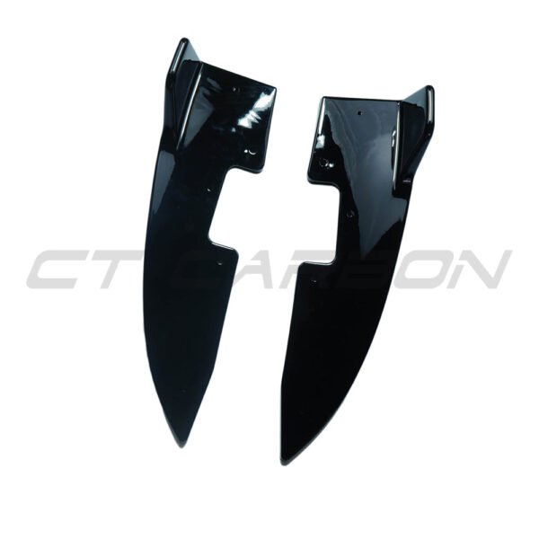 BMW 4 SERIES G22/G23 2020+ GLOSS BLACK REAR BUMPER CORNERS - Image 4