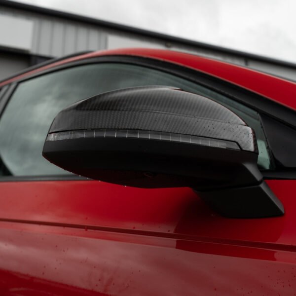 AUDI A4/S4/RS4/A5/S5/RS5 B9 2016-2025 PRE-PREG CARBON FIBRE MIRRORS - WITH LANE ASSIST - Image 5