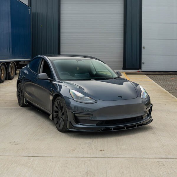 TESLA MODEL 3 FULL GLOSS BLACK KIT - BLAK BY CT CARBON - Image 5
