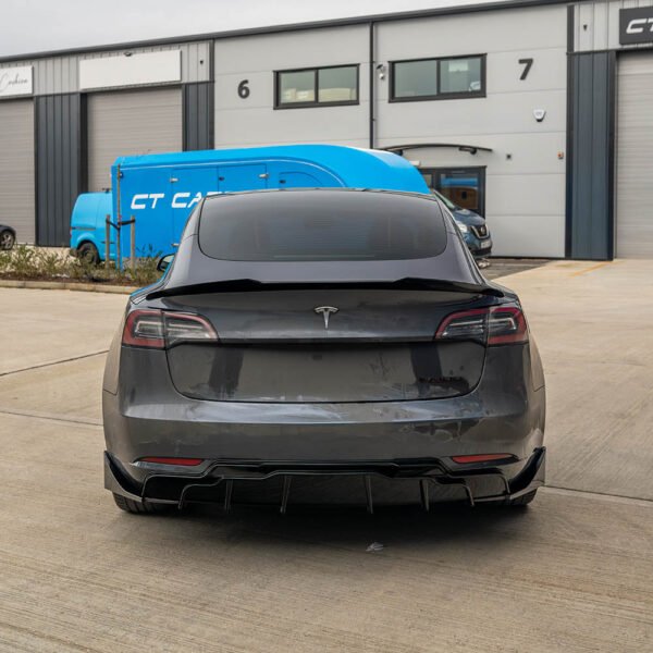 TESLA MODEL 3 FULL GLOSS BLACK KIT - BLAK BY CT CARBON - Image 12