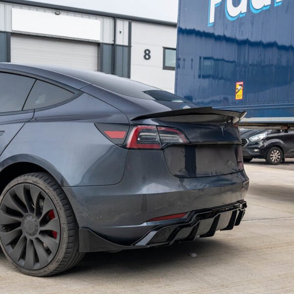 TESLA MODEL 3 FULL GLOSS BLACK KIT - BLAK BY CT CARBON - Image 2