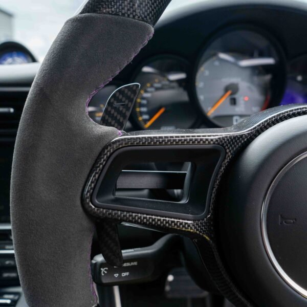 PORSCHE 911/CAYMAN/BOXSTER/CAYENNE/MACAN 2013+ MAGNETIC CARBON FIBRE PADDLES - Image 8