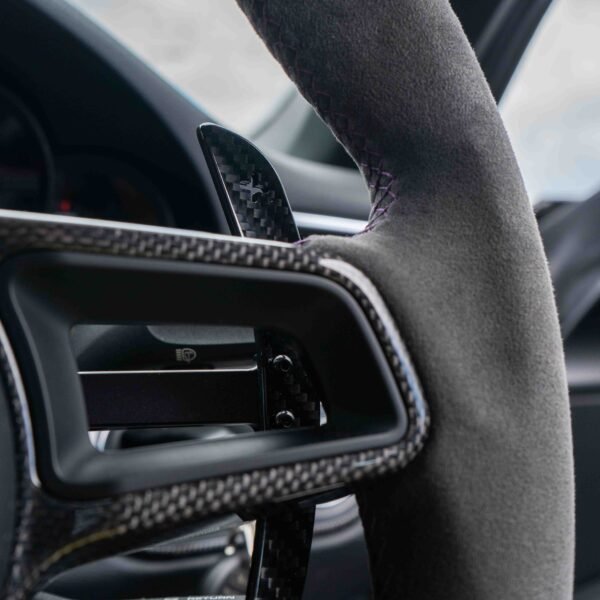 PORSCHE 911/CAYMAN/BOXSTER/CAYENNE/MACAN 2013+ MAGNETIC CARBON FIBRE PADDLES - Image 11