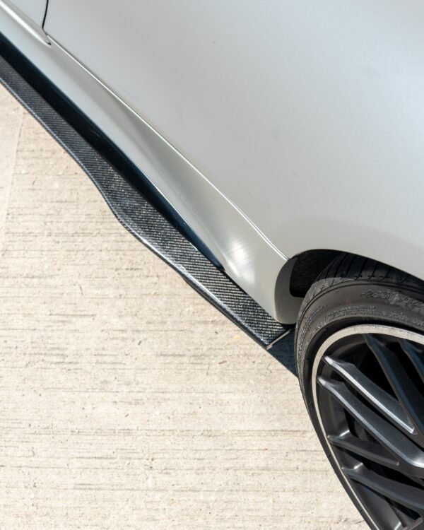 MERCEDES W205 C63 & C63S COUPE 2DR & SALOON 4DR CARBON SIDE SKIRTS - D STYLE - Image 3
