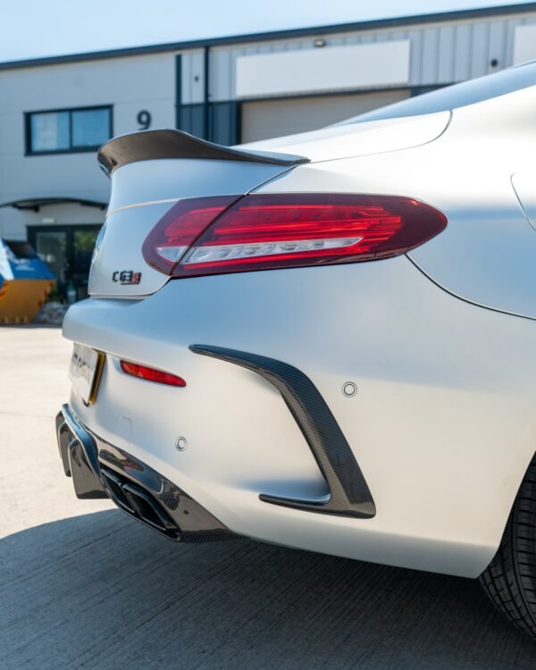 MERCEDES C63/C63S W205 COUPE CARBON SPOILER - DUCKTAIL PS STYLE - Image 8