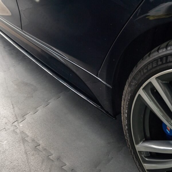 BMW 3 SERIES F30/F31 GLOSS BLACK SIDE SKIRTS - MP STYLE - BLAK BY CT CARBON - Image 2