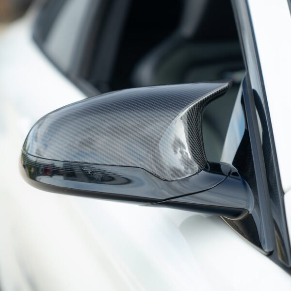 BMW F80/F82/F83/F87 M2C/M3/M4 CARBON FIBRE MIRRORS (RHD ONLY) - Image 4