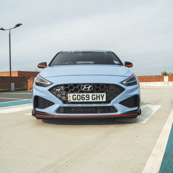 HYUNDAI i30N FRONT CARBON FIBRE SPLITTER (FACELIFT) - CT DESIGN - Image 4