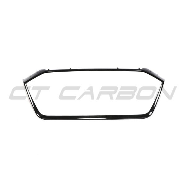 AUDI RS6 & RS7 C8 AVANT CARBON FIBRE GRILLE SURROUND - Image 6