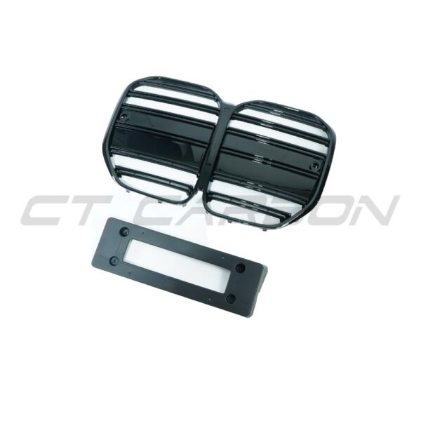 BMW 4 SERIES G22/G23 2020+ GLOSS BLACK GRILLE - GT STYLE - Image 2
