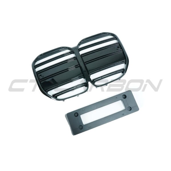 BMW 4 SERIES G22/G23 2020+ GLOSS BLACK GRILLE - GT STYLE - Image 3