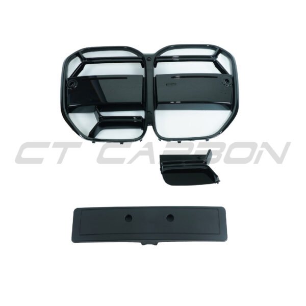 BMW 4 SERIES G22/G23 2020+ GLOSS BLACK GRILLE - CSL STYLE - Image 5
