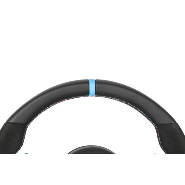 BMW FXX LEATHER / ALCANTARA / FLAT BOTTOM CUSTOM STEERING WHEEL - Image 5