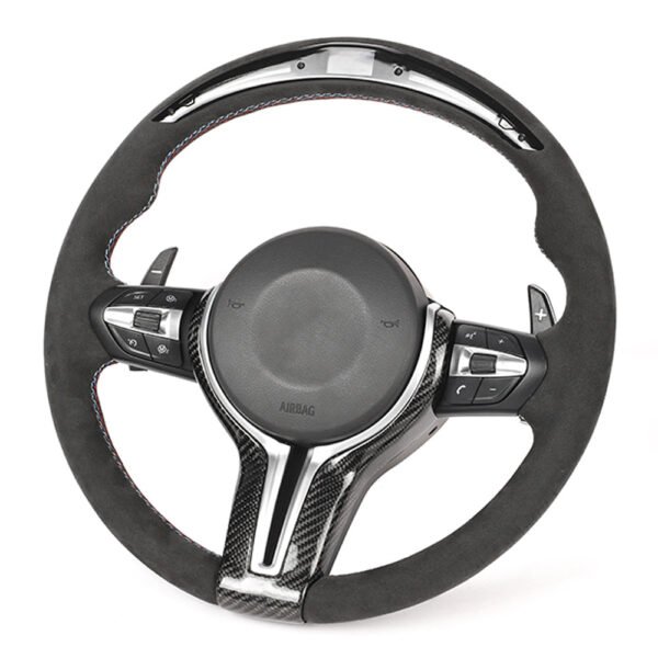 BMW FXX ALCANTARA / LED CUSTOM STEERING WHEEL - Image 2