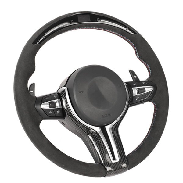 BMW FXX ALCANTARA / LED CUSTOM STEERING WHEEL - Image 3