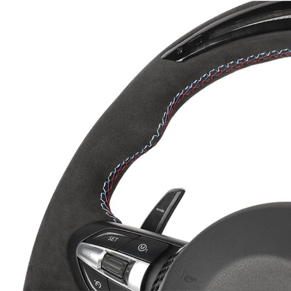 BMW FXX ALCANTARA / LED CUSTOM STEERING WHEEL - Image 8