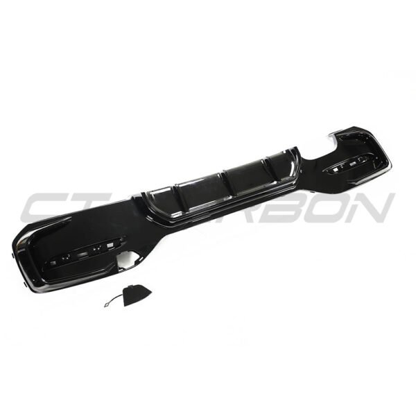 BMW F20/F21 1 SERIES GLOSS BLACK LCI DIFFUSER - TWIN LEFT - Image 2
