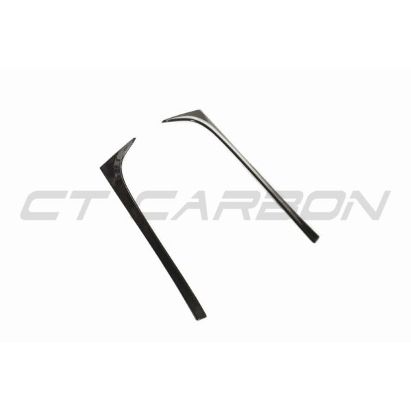 VOLKSWAGEN POLO MK6 GLOSS BLACK REAR WINDOW TRIM - Image 2