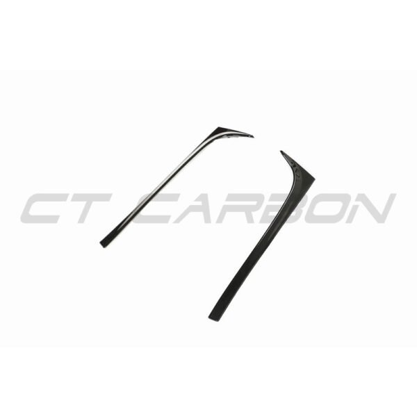 VOLKSWAGEN POLO MK6 GLOSS BLACK REAR WINDOW TRIM - Image 3