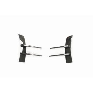 MERCEDES A-CLASS W177 & V177 2018-2022 GLOSS BLACK FRONT BUMPER TRIM