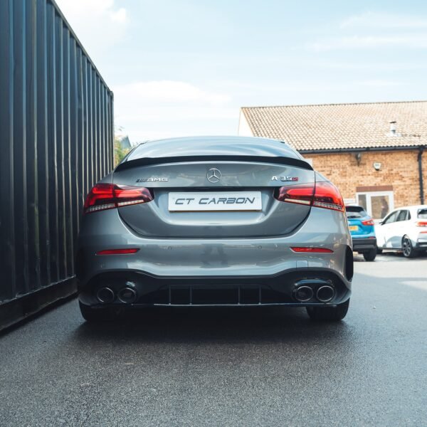 MERCEDES A-CLASS SALOON V177 GLOSS BLACK SPOILER - Image 6