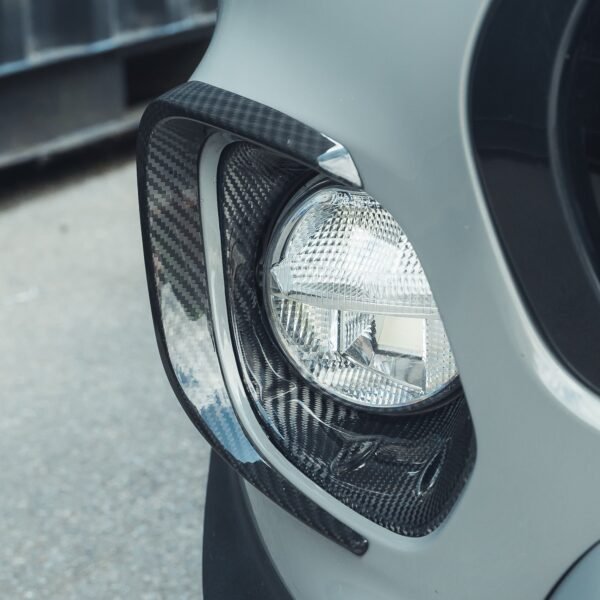 MINI COOPER S / JCW F56 CARBON FIBRE FOG LIGHT COVERS - Image 2