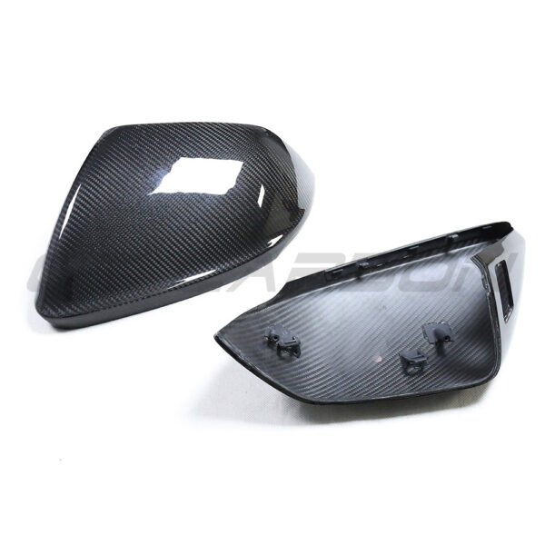 AUDI Q8/SQ8/RSQ8 & LAMBORGHINI URUS CARBON FIBRE MIRRORS - WITH LANE ASSIST - Image 2